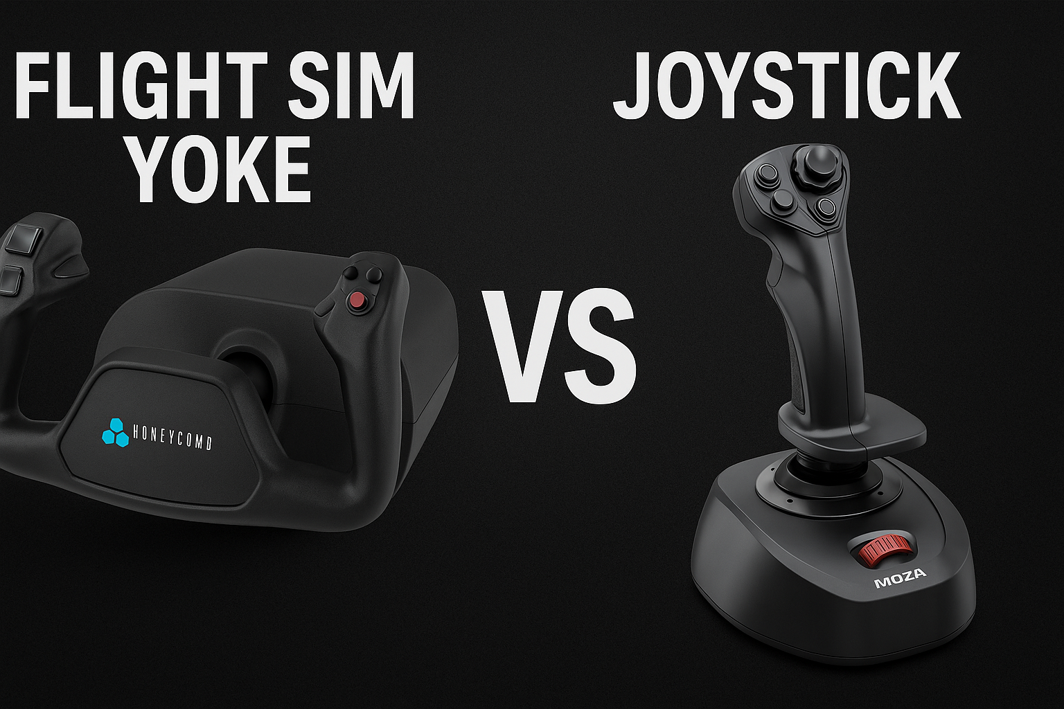 Cheong Yoke Sim Flight Sim Yoke vs Joystick: A Detailed Comparison – FlightSimZone