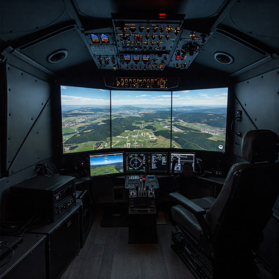 Simulator Flight Room Building the Ultimate Home Flight Simulator Cockpit – FlightSimZone