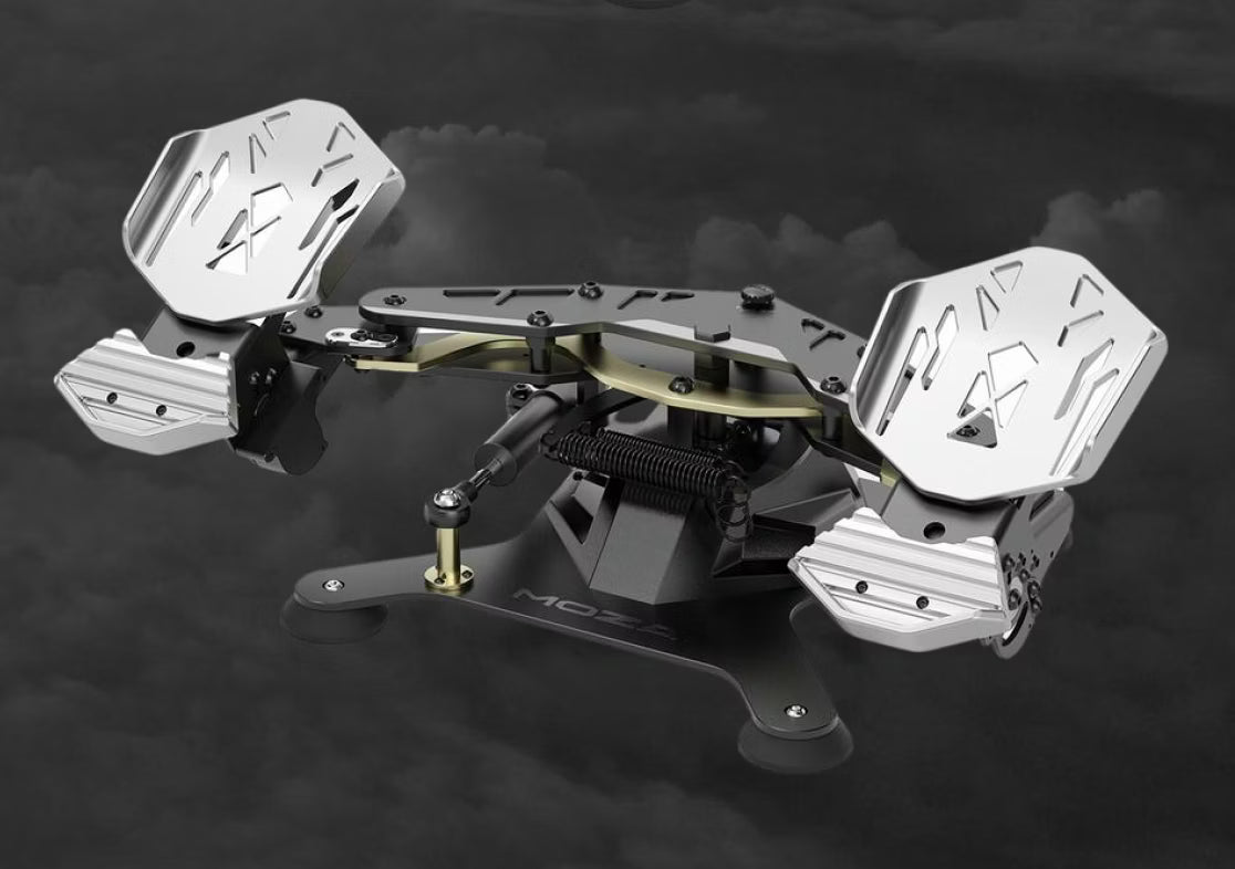 Breaking News: MOZA Launches MRP Rudder Pedals for Flight Simulation