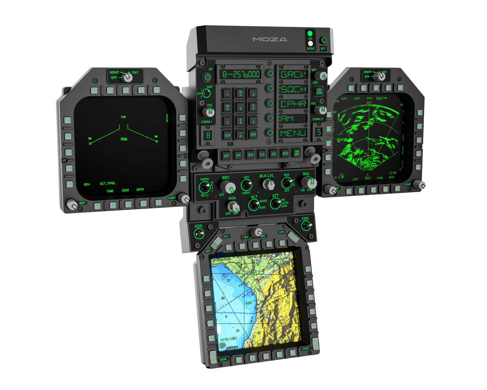 MOZA FMP18 Panel Bundle | FlightSimZone