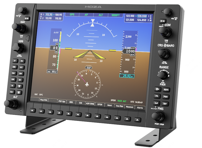 Moza MGX1000 Instrument Panel for sale on FlightSimZone