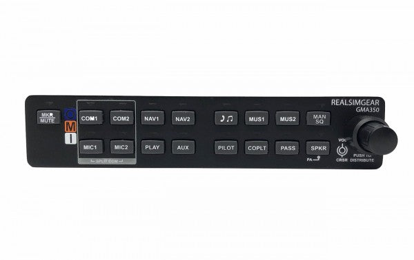 RealSimGear GMA350 Audio Panel